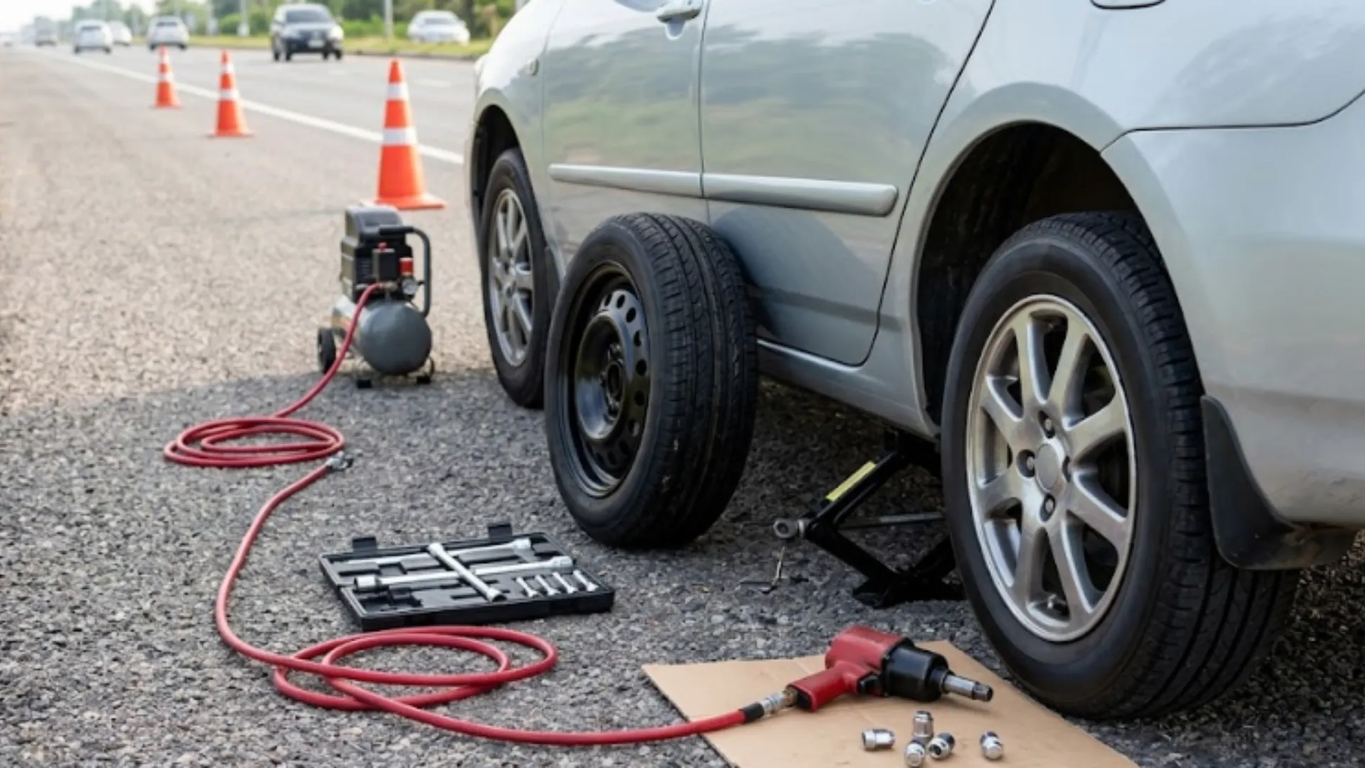 Tire Change Service in Sun City Center FL